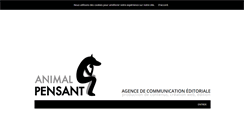 Desktop Screenshot of animalpensant.com
